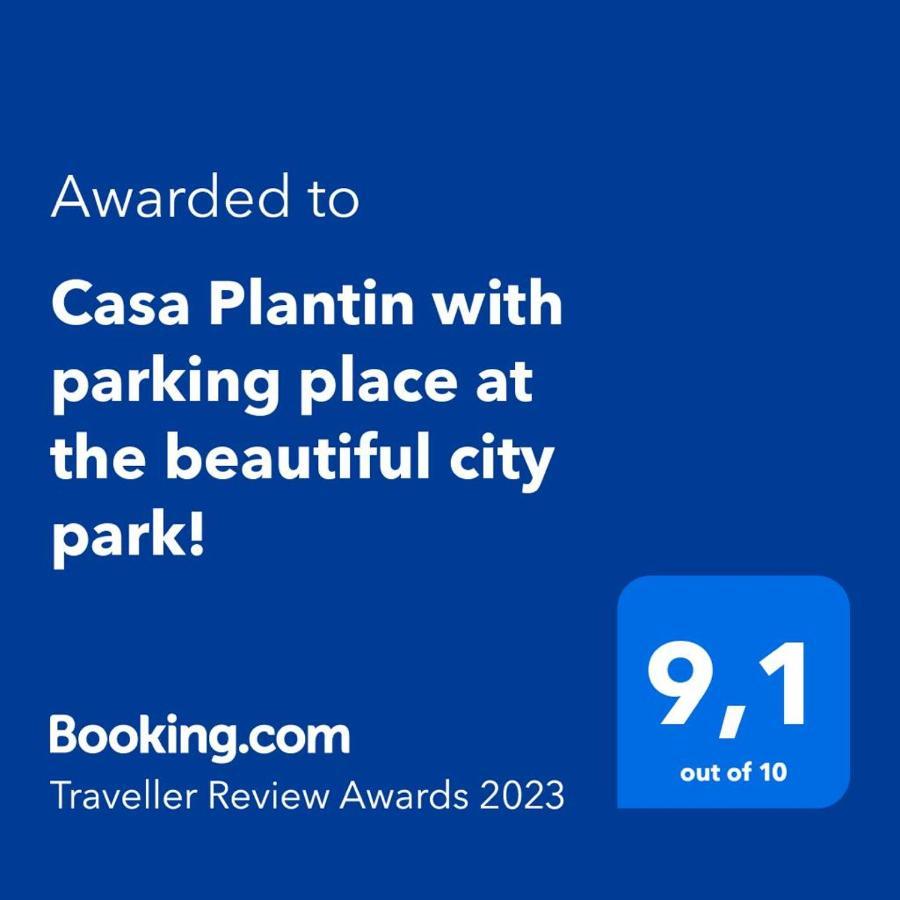 Casa Plantin With Parking Place At The Beautiful City Park! Antwerpen Exteriör bild